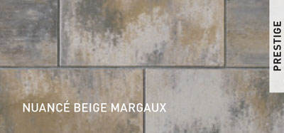 Dalles Mega Melville Couleur Nuancé Beige Margaux