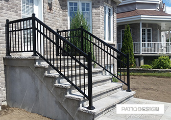 Clôture Frontenac modèle R-7 par Patio Design inc.