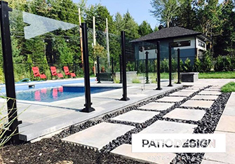 Clôture Frontenac modèle Crystal par Patio Design inc.