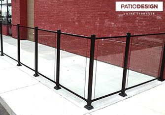 Clôture Frontenac modèle Crystal par Patio Design inc.