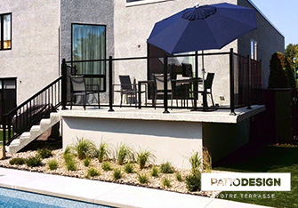 Clôture Frontenac modèle Crystal par Patio Design inc.