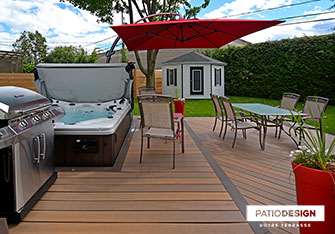Terrasse TimberTech par Patio Design inc.
