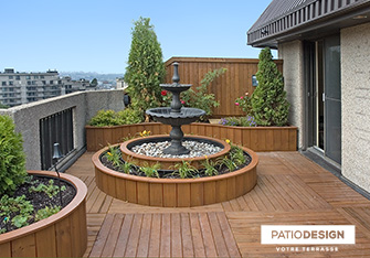Roof terrace by Patio Design inc.