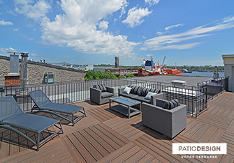 Roof Terrace by Patio Design inc.